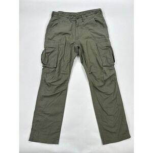 mnml Cargo Pants Mens 33 Green Ripstop Multi Pocket Tactical Gorpcore Military